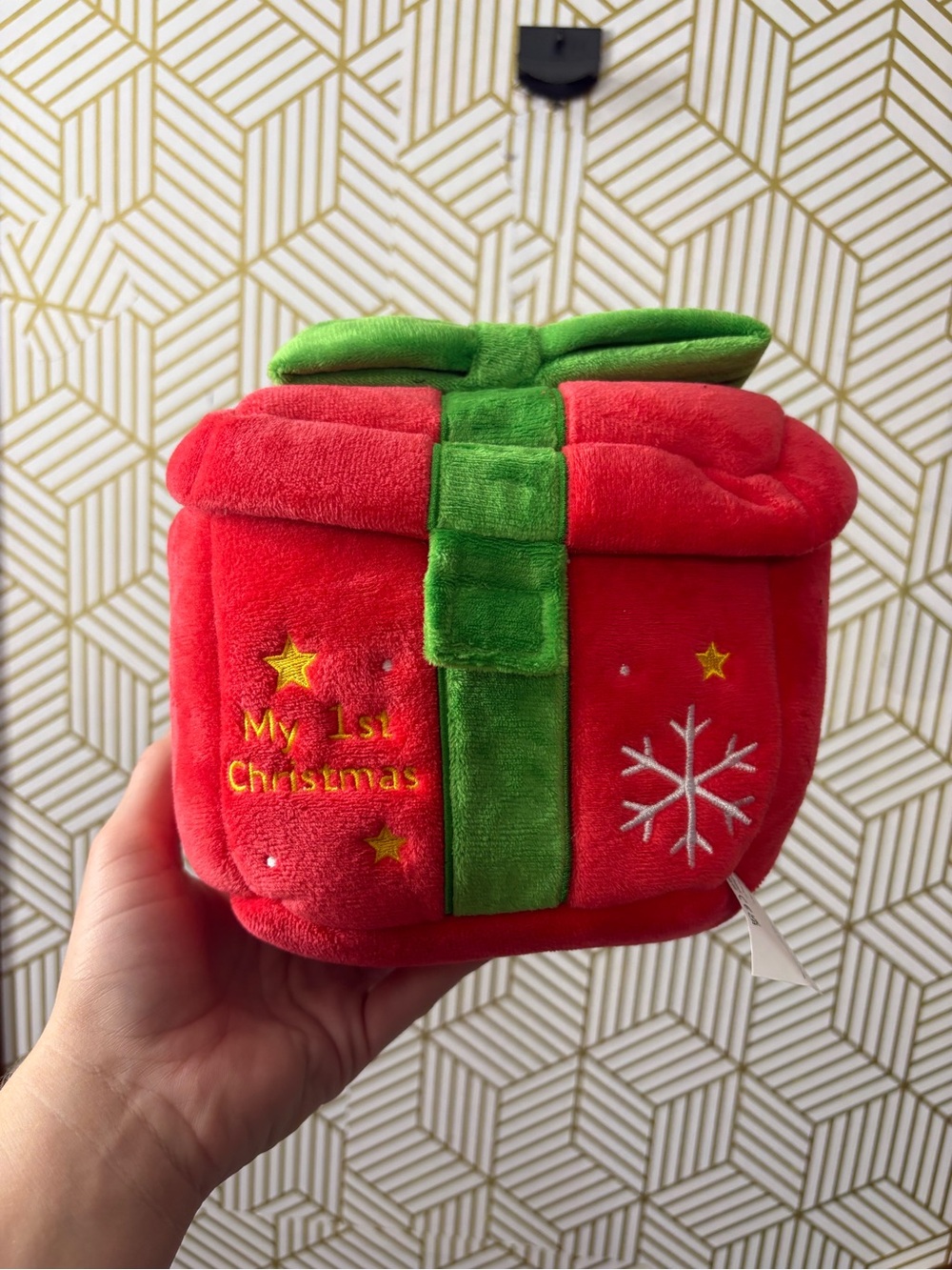 My 1st Christmas plush toys in a plush gift box